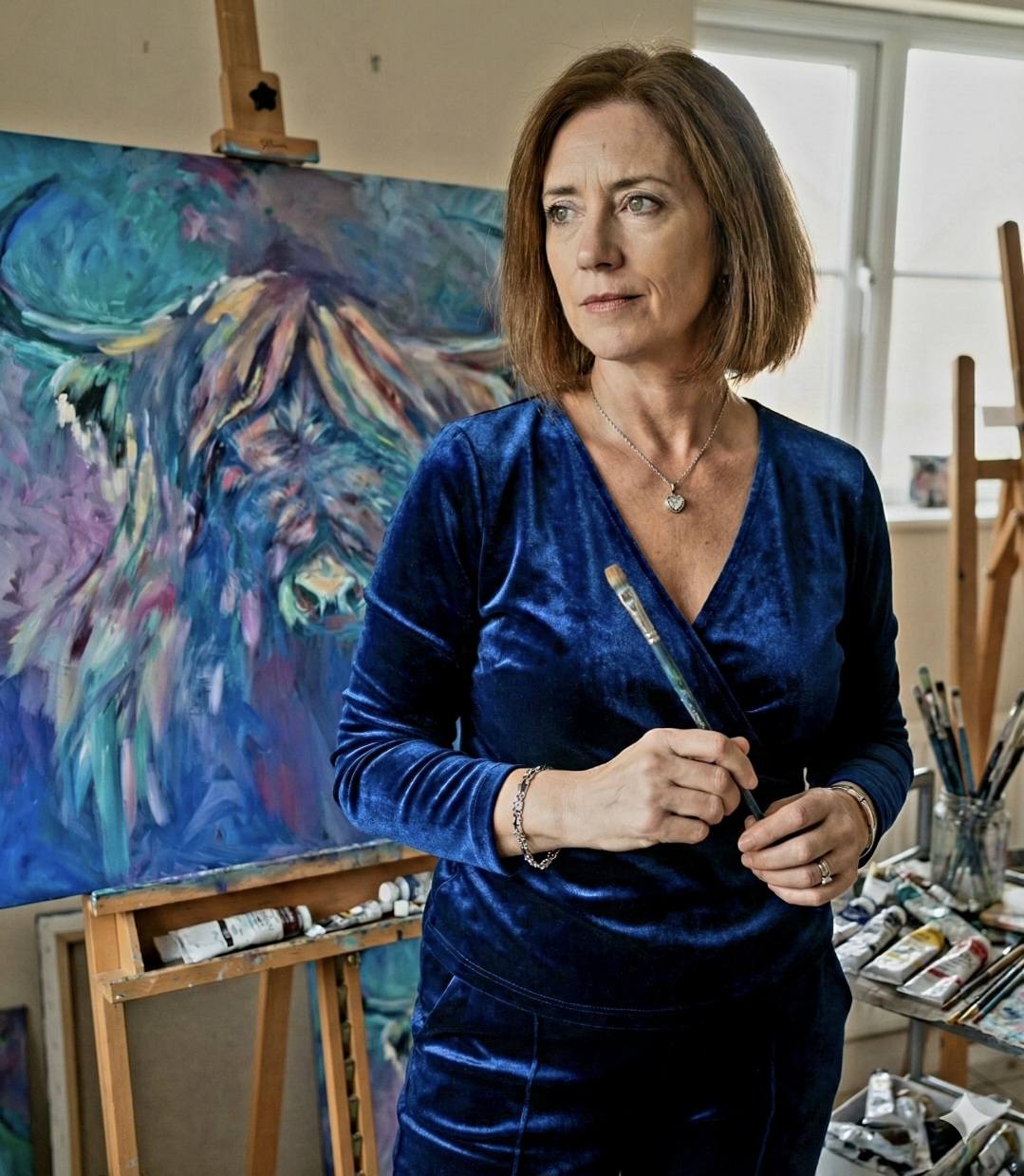 Appalachian the giant Highland Bull is sold.