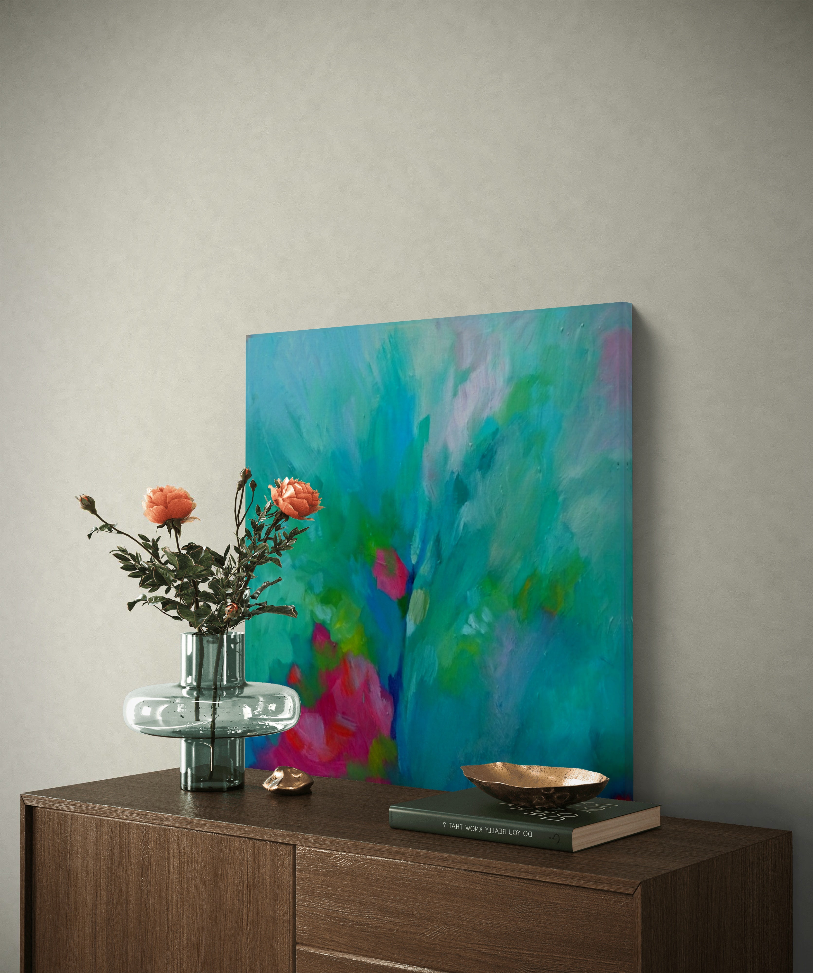 "Sea Garden" 50 x 50 cm