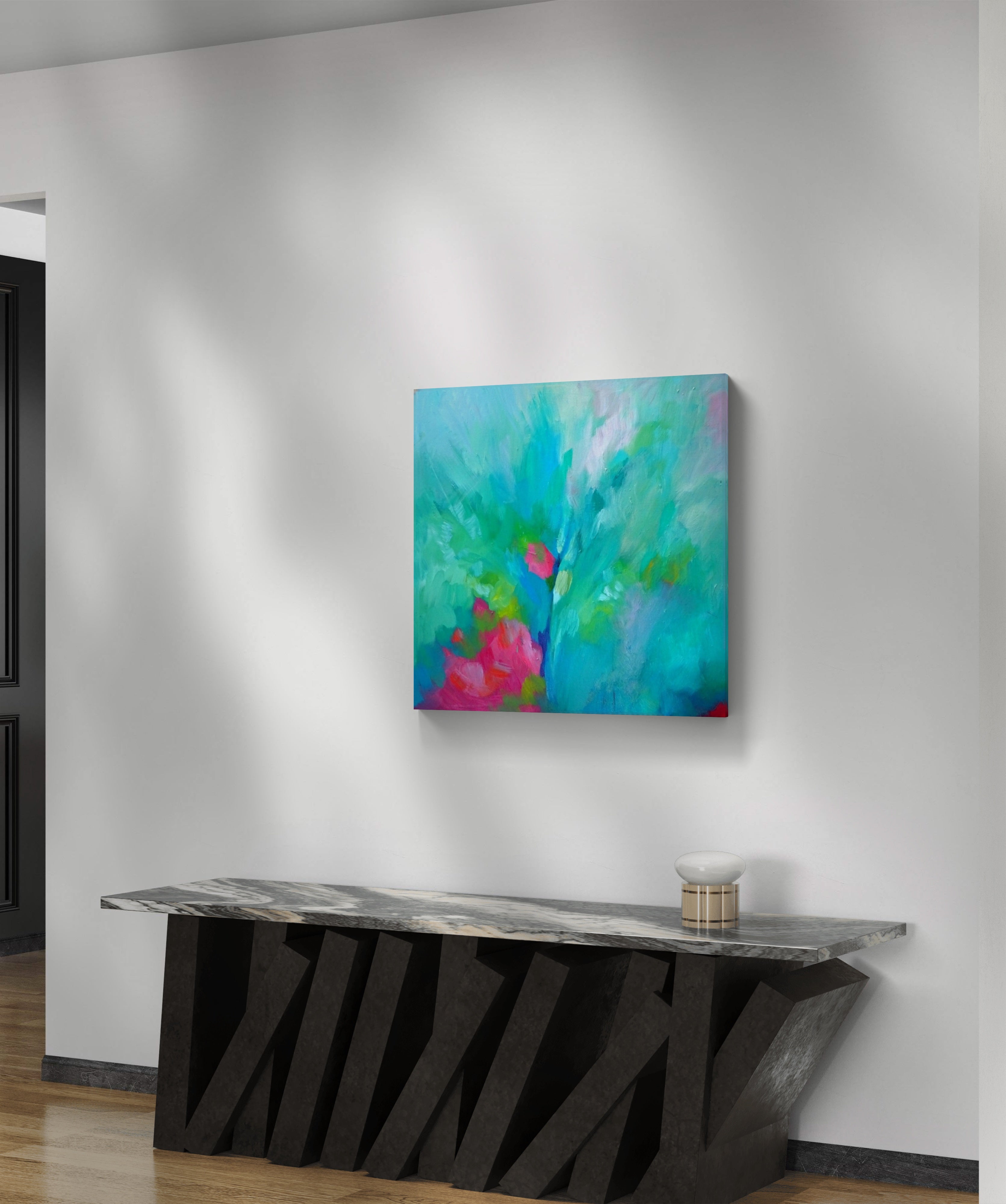 "Sea Garden" 50 x 50 cm