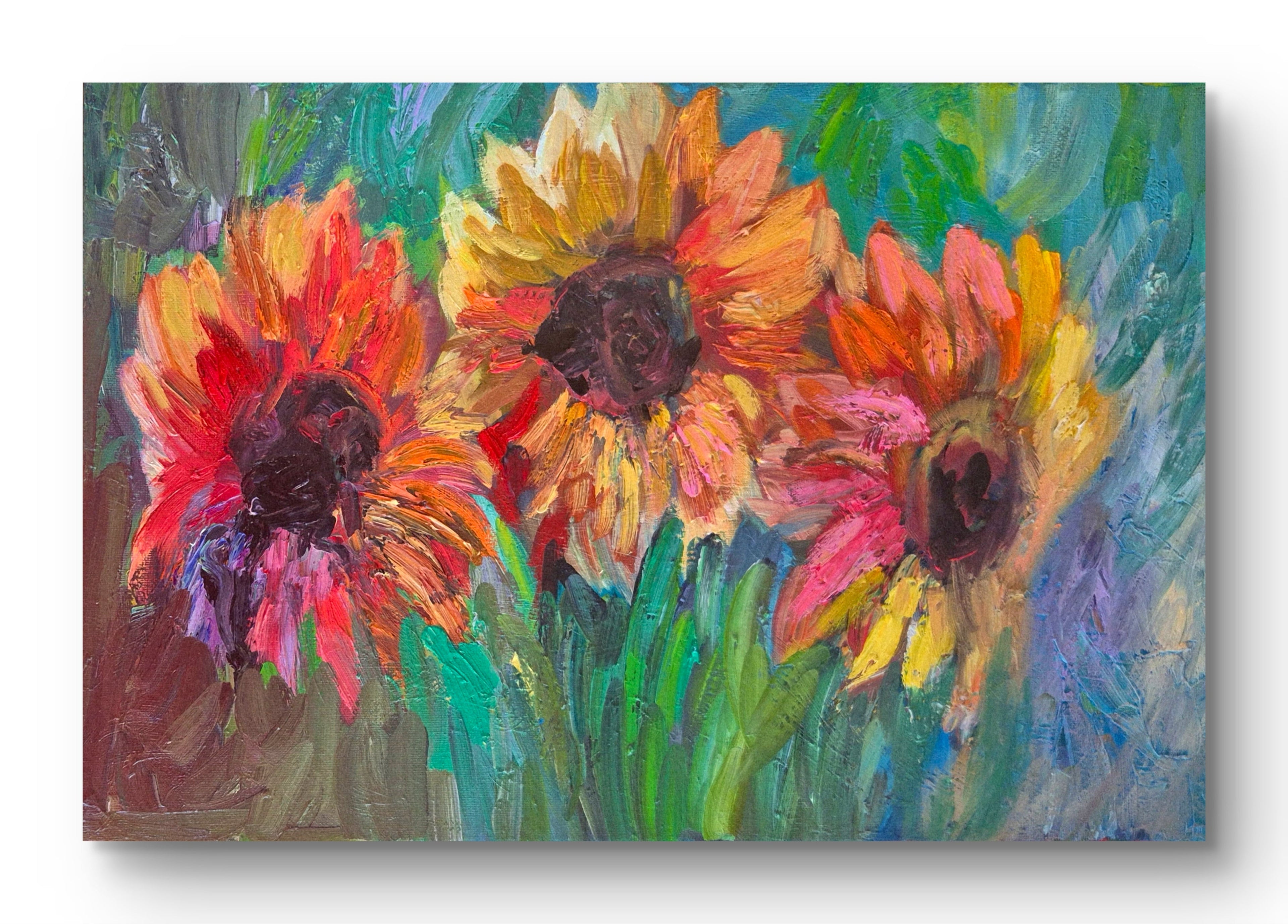 Three For Joy 30 x 45 cm