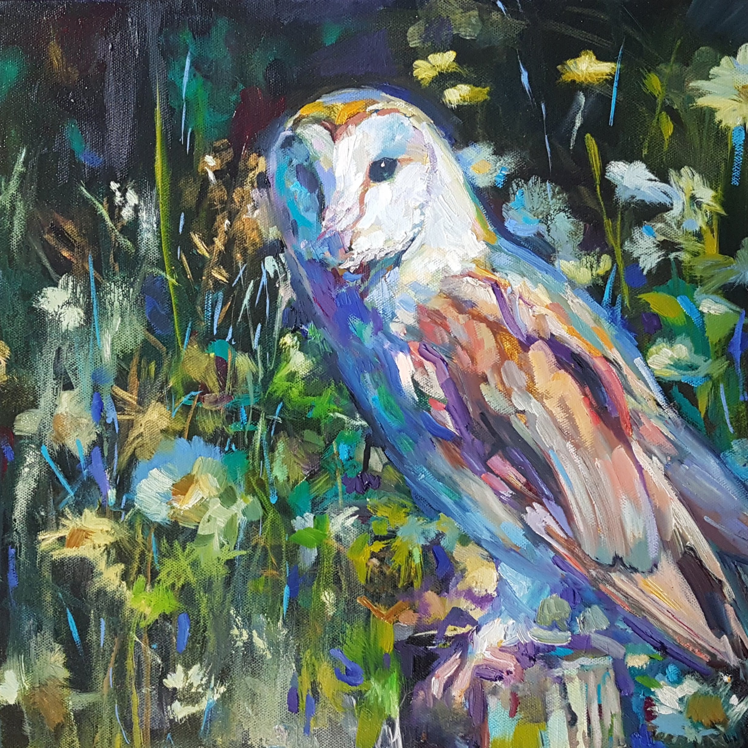 Evening Haunt 40 x 40 cm