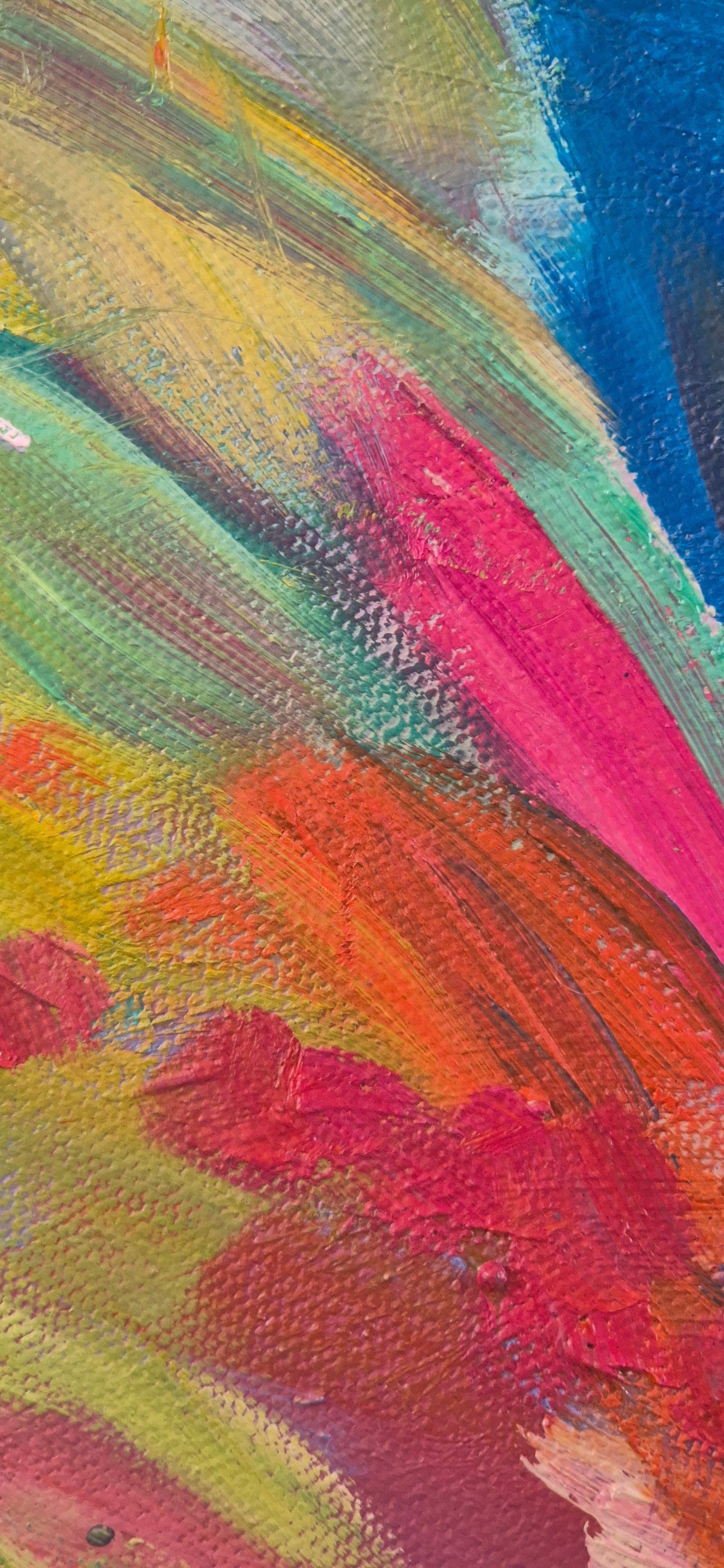 "Verdant Blaze" 50 x 60 cm