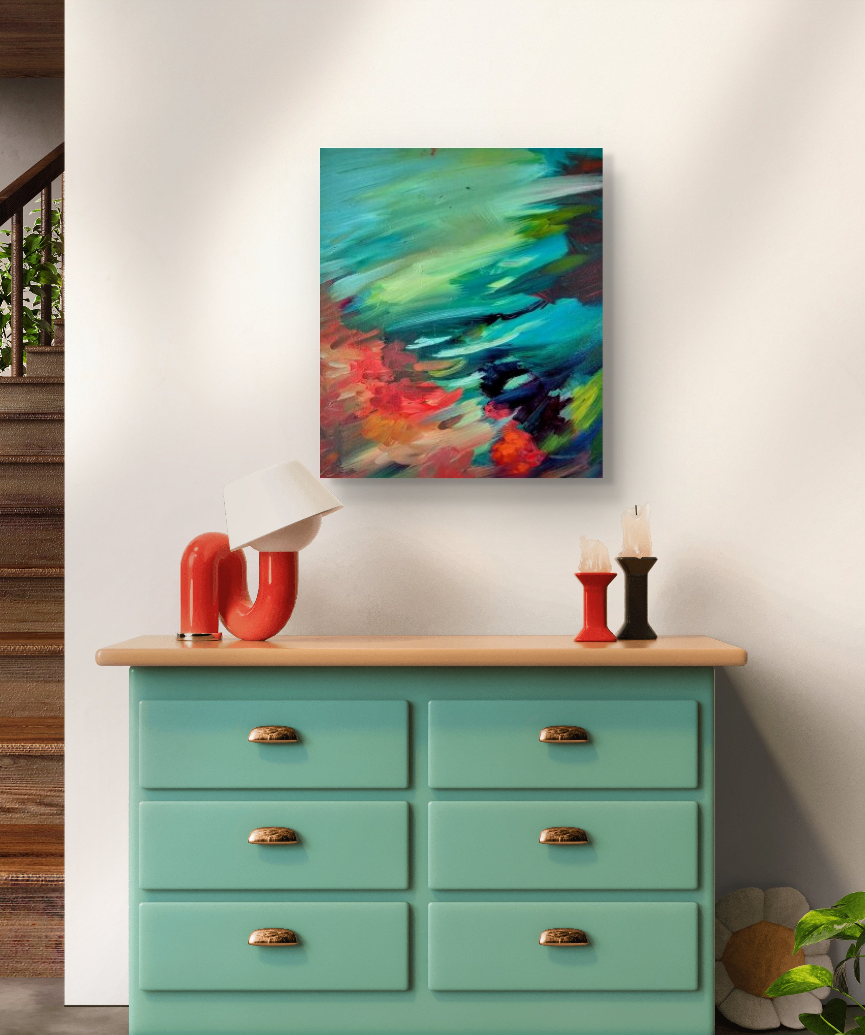 "Reef Light" 50 x 60 cm