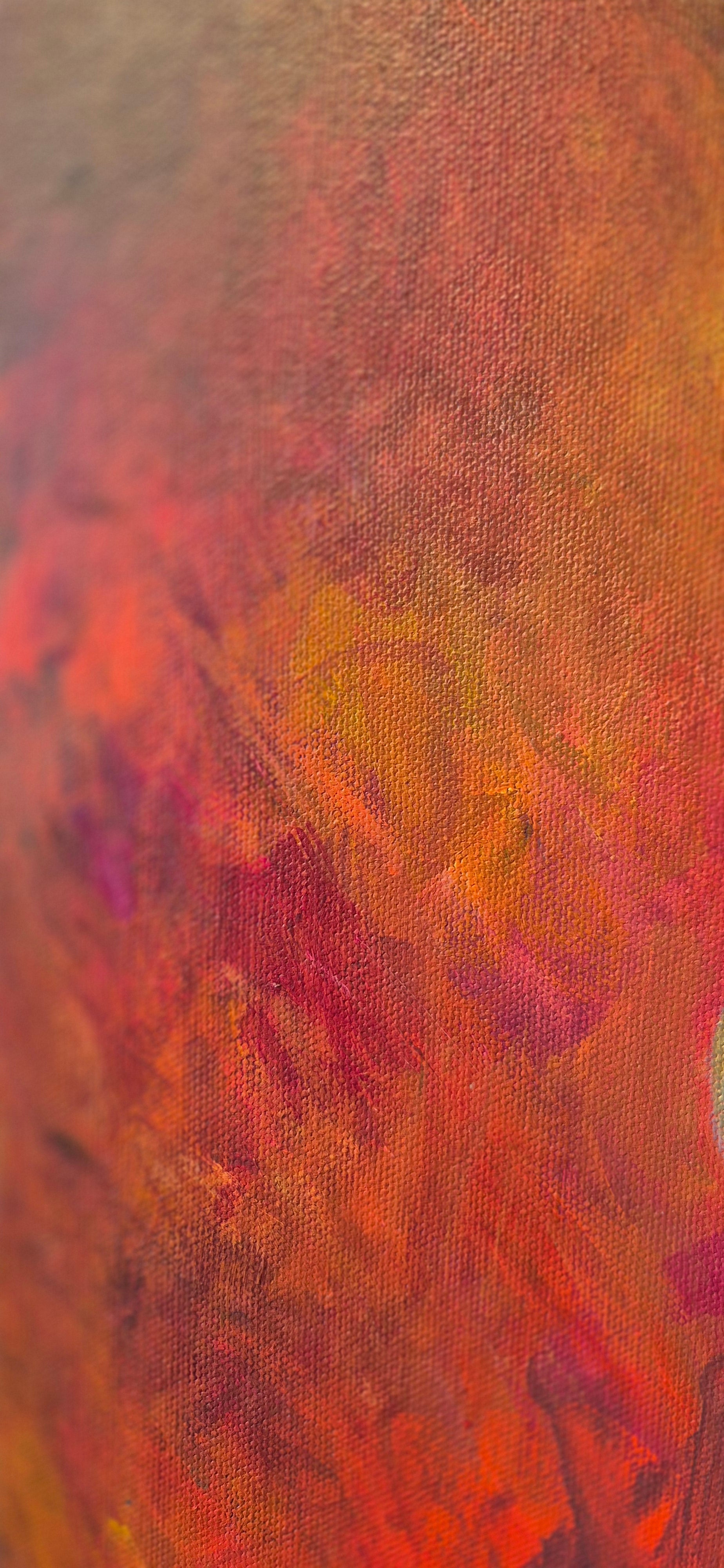 'Escape' Original Oil Painting - 50 x 50 cm/20 x 20 "