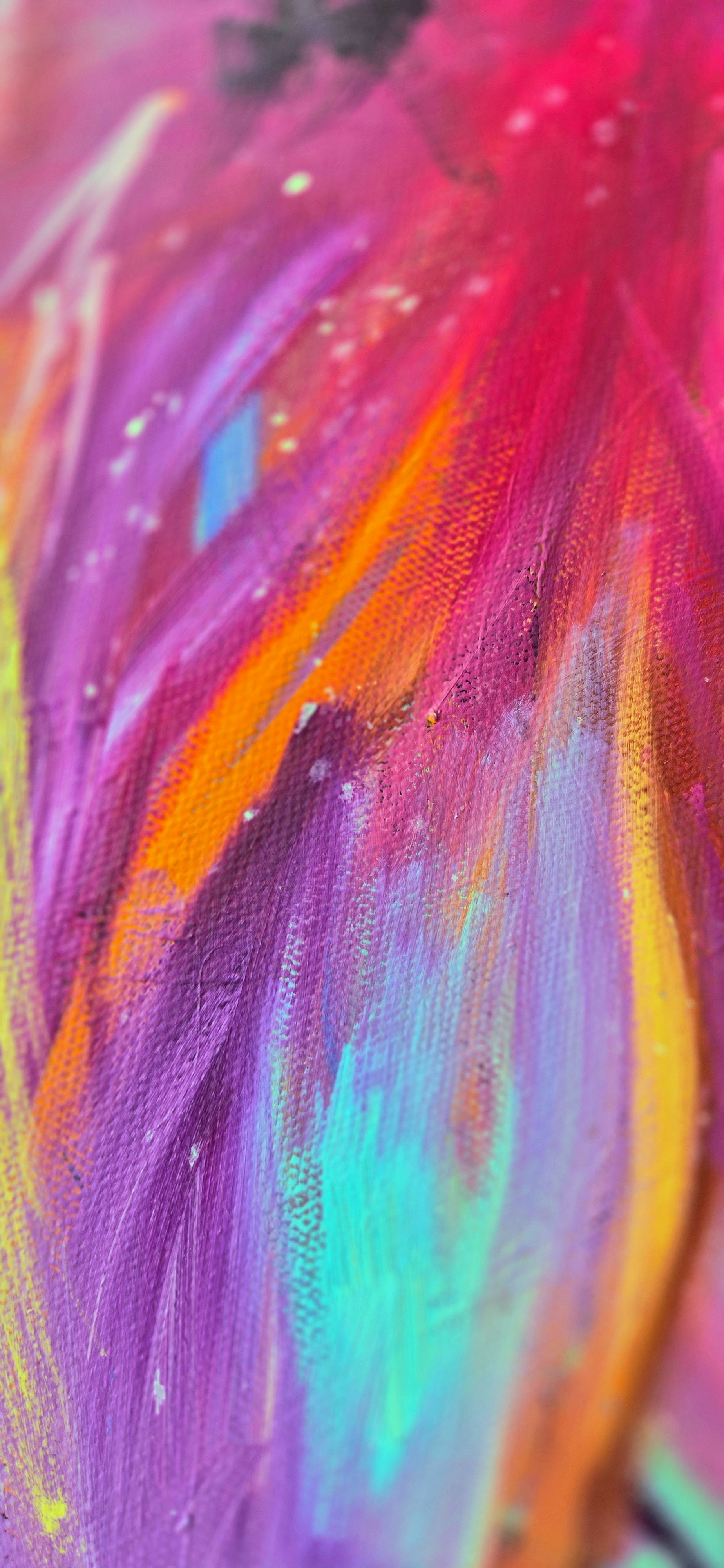 'Majestic Heart' - Original Lion Oil Painting 70 x 70 cm