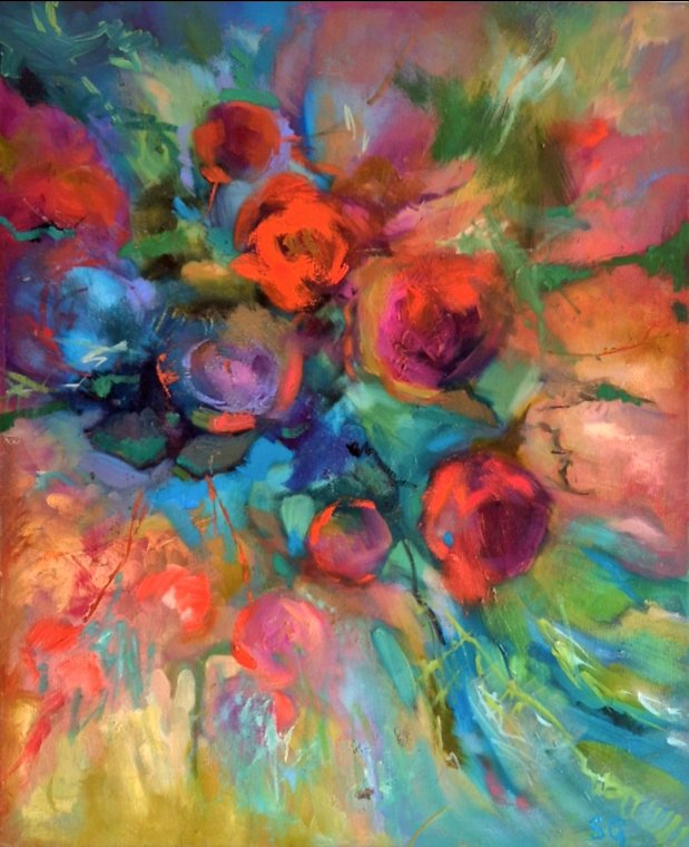 Fragrant Summer  60 x 80 cm