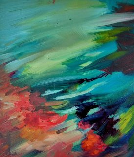 "Reef Light" 50 x 60 cm