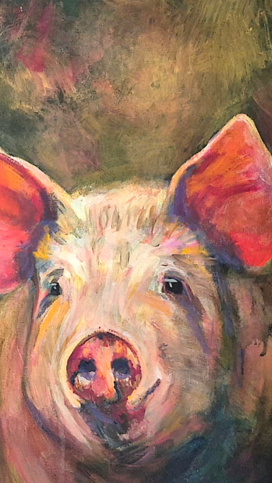 Happy Pigs 50 x 100 cm