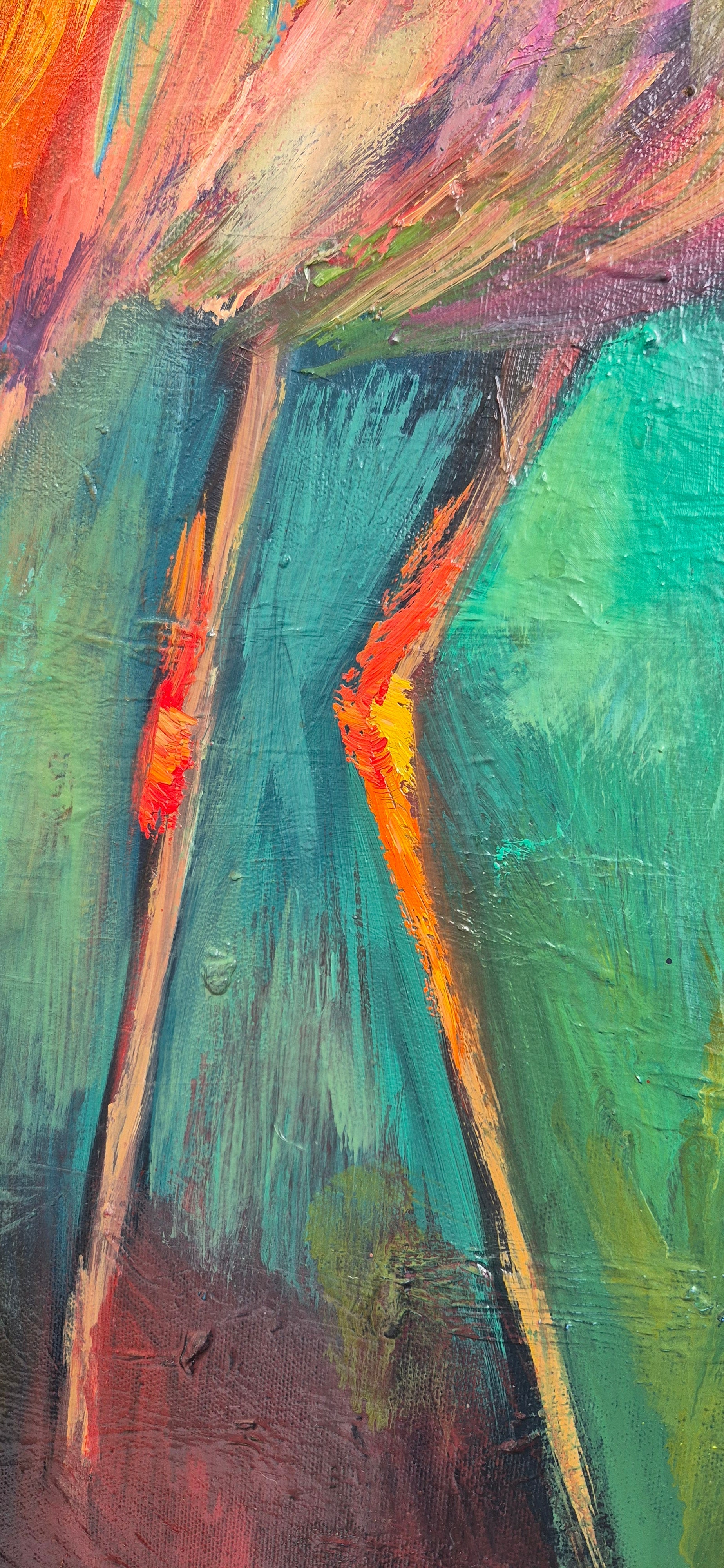 ' The Shrimp Pickers' - 80 x 100 cm/30 x 40 "