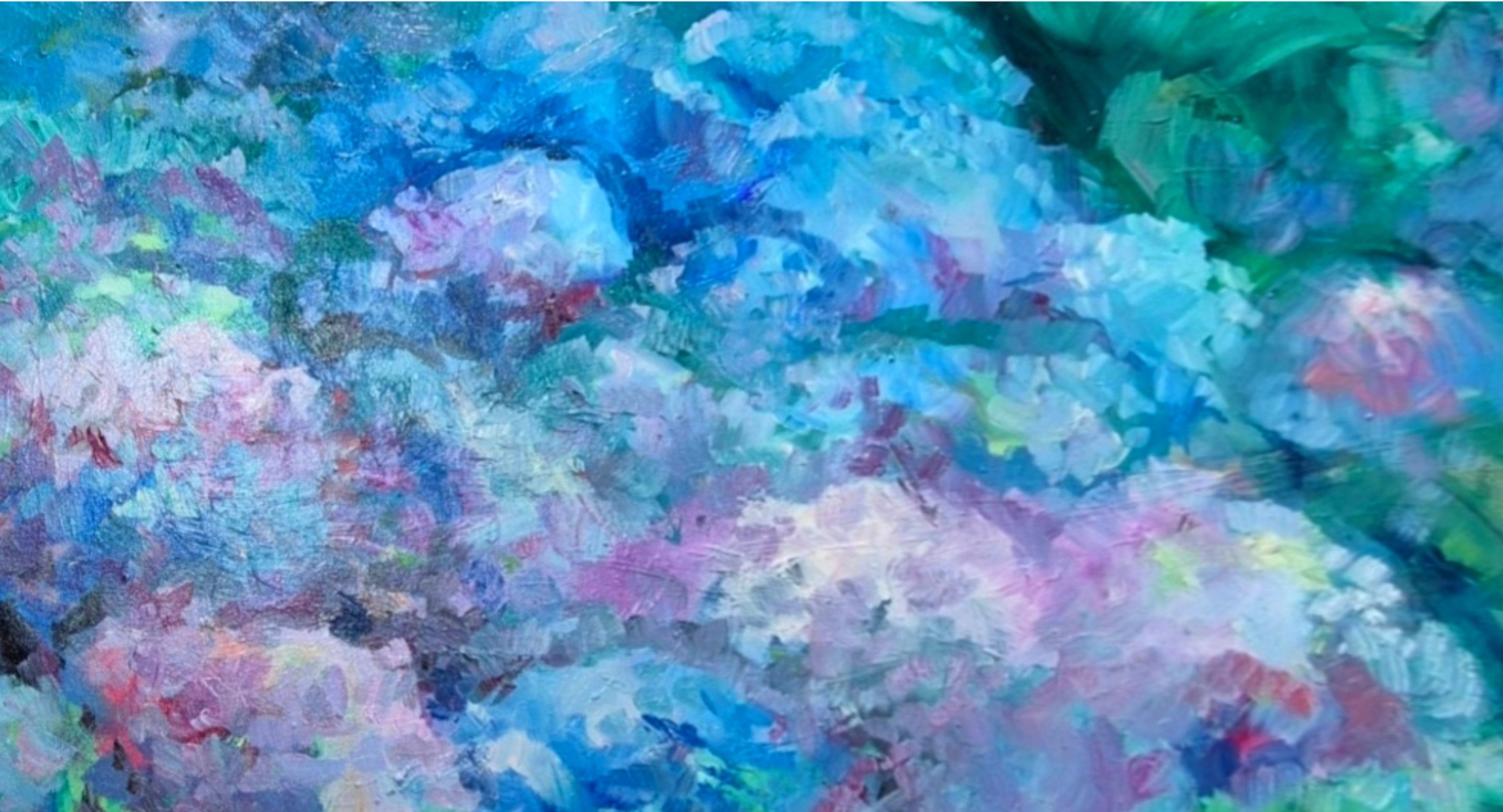 Hydrangea Heaven - 80 x 50 cm/30 x 20 "