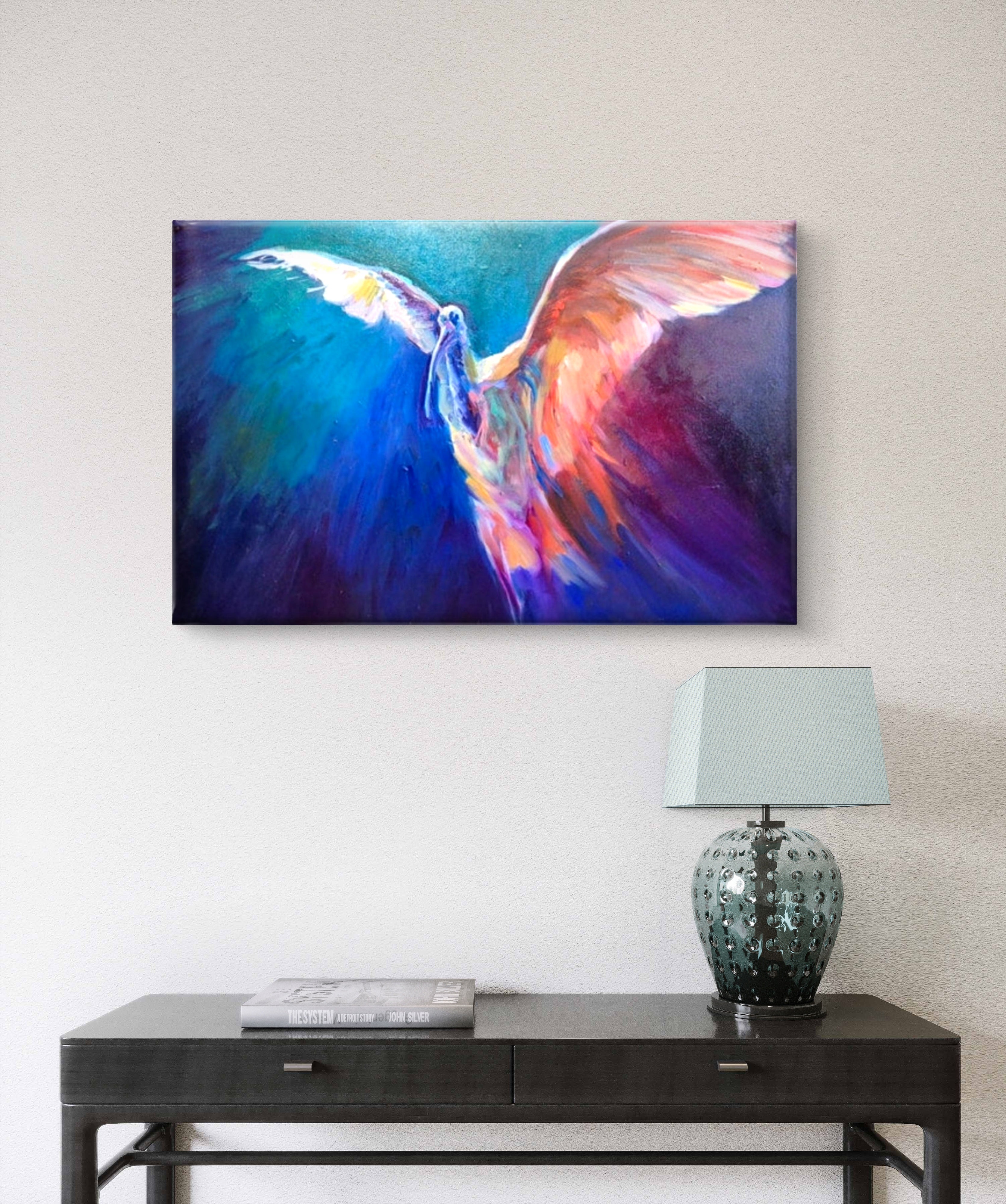 Wing of Fire 50 x 80 cm Oil Painting on Canvas