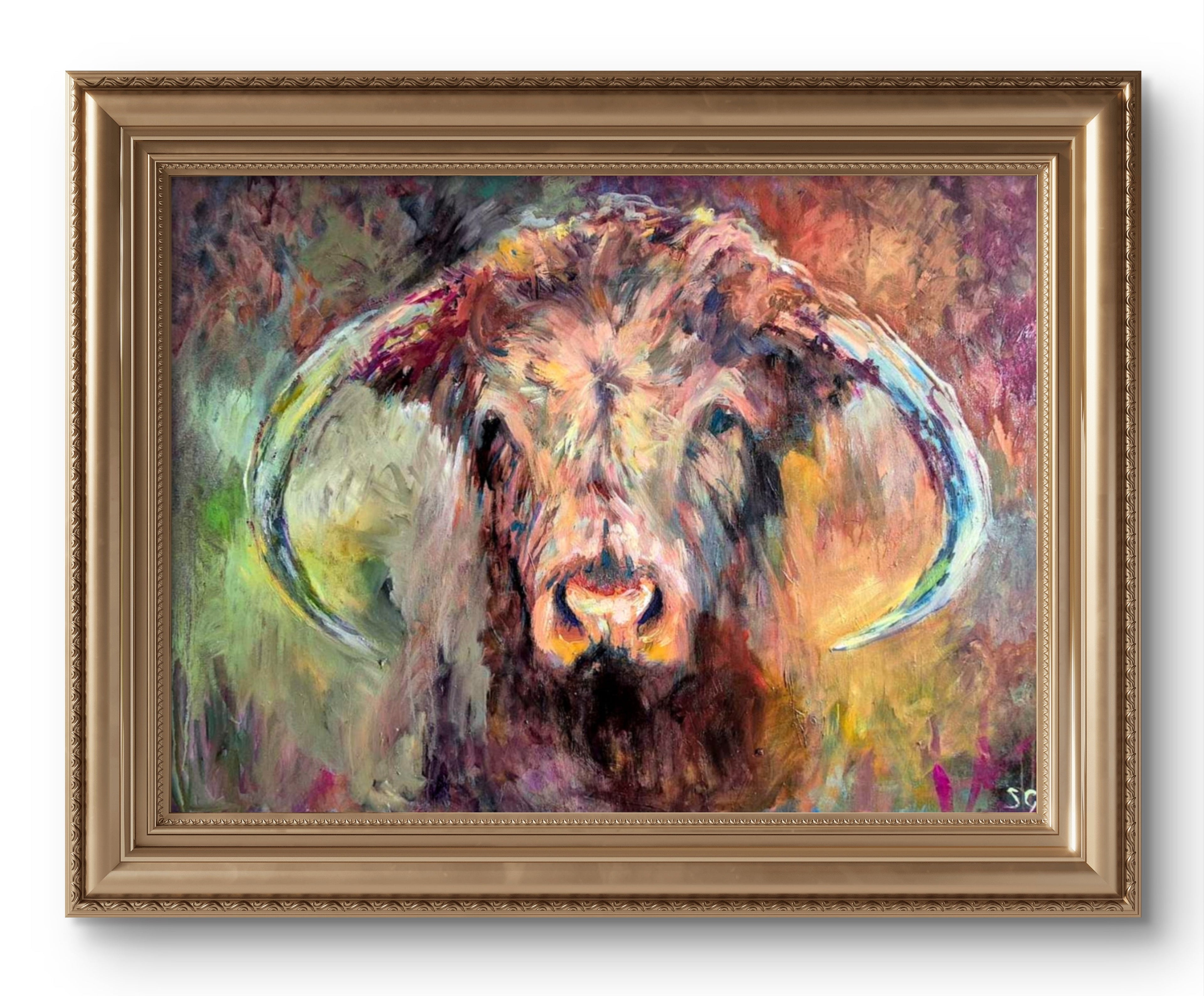 ' Lady of Calke' - 80 x 100 cm/30 x 40 "