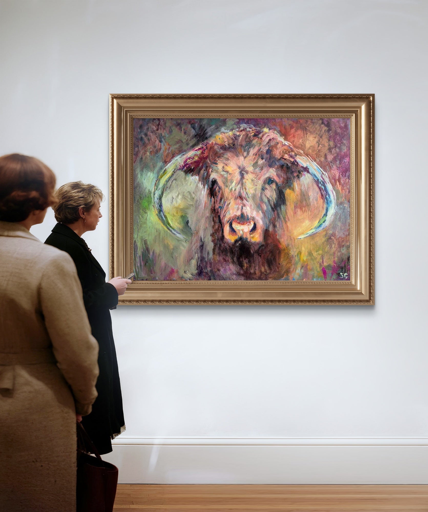 ' Lady of Calke' - 80 x 100 cm/30 x 40 "