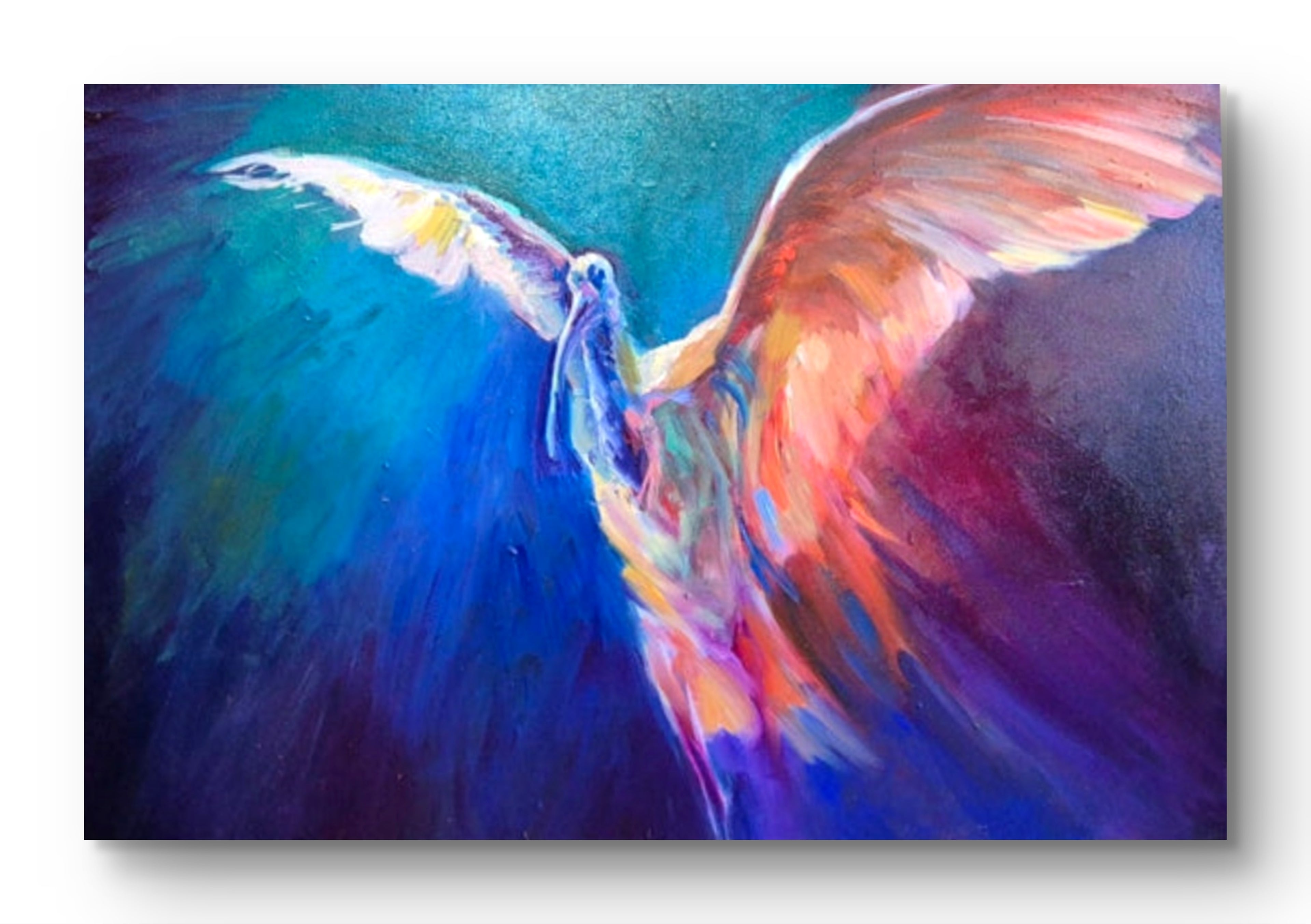 Wing of Fire 50 x 80 cm Oil Painting on Canvas