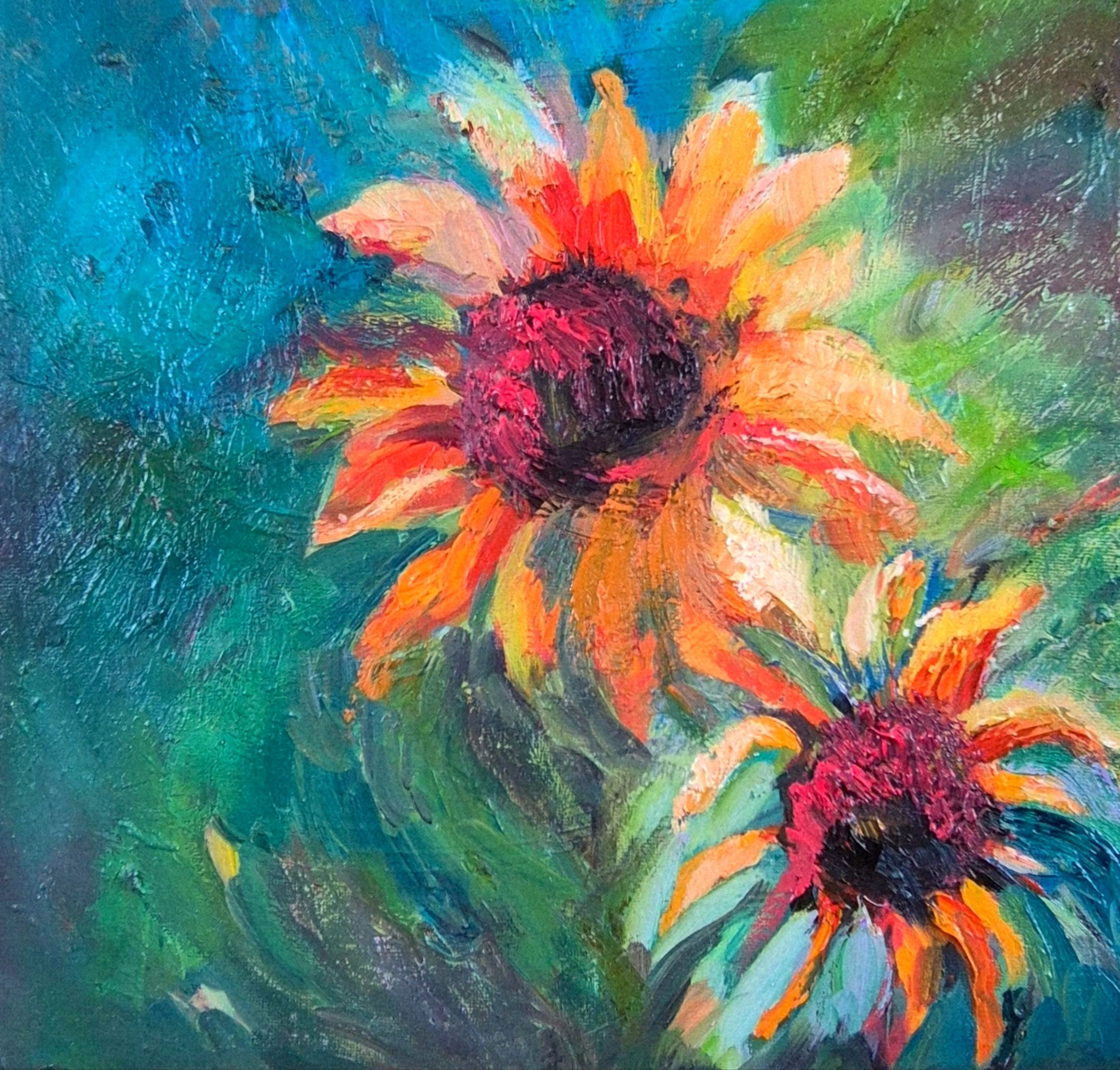 Final Flourish - 30 x 30 cm