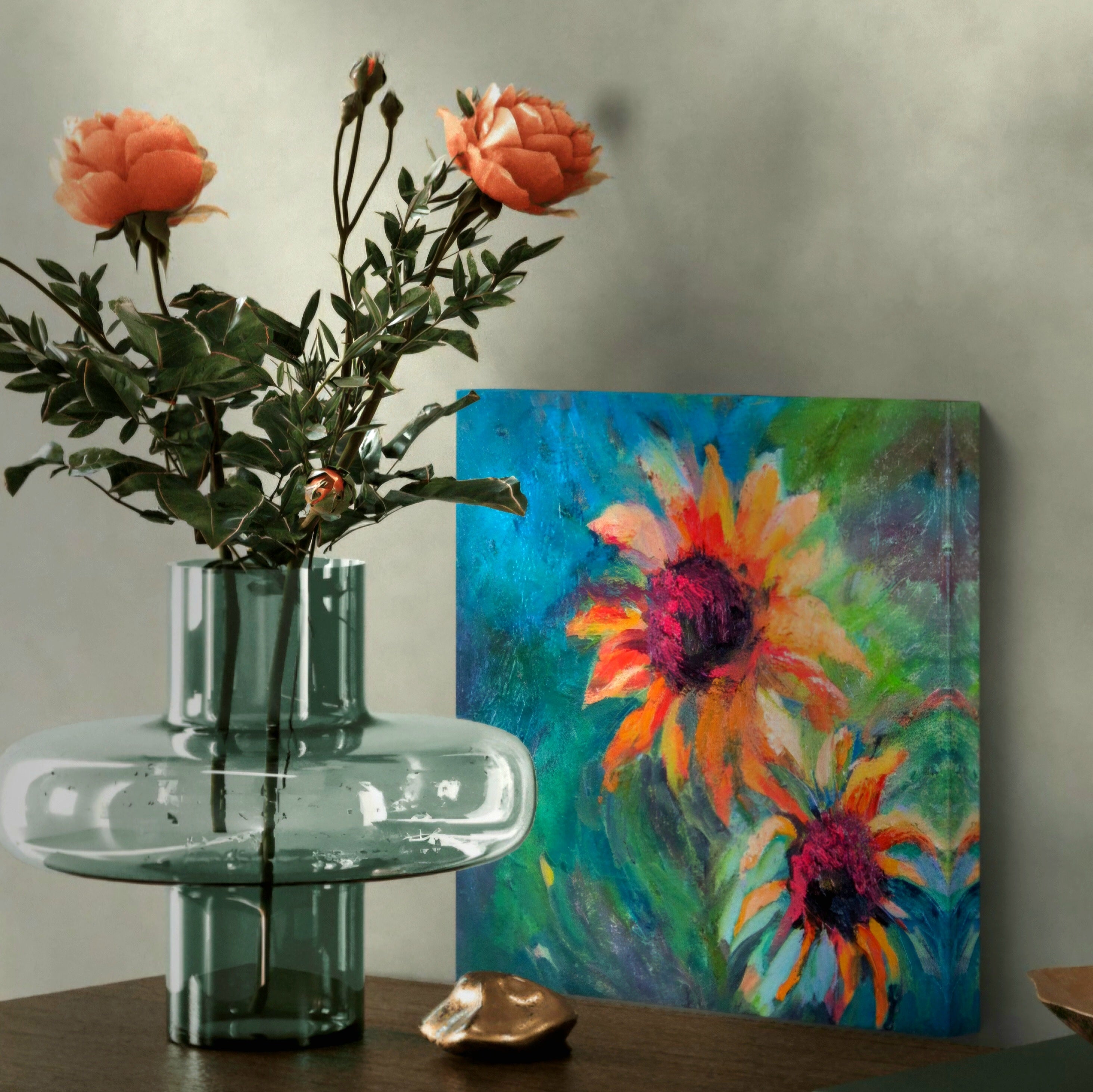 Final Flourish - 30 x 30 cm