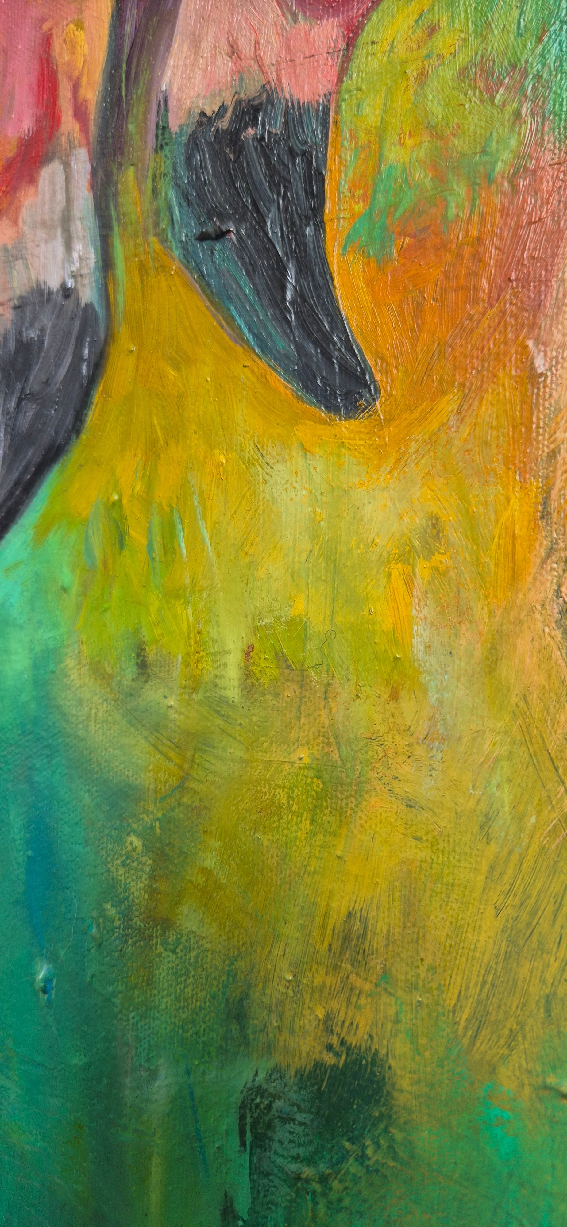 ' The Shrimp Pickers' - 80 x 100 cm/30 x 40 "