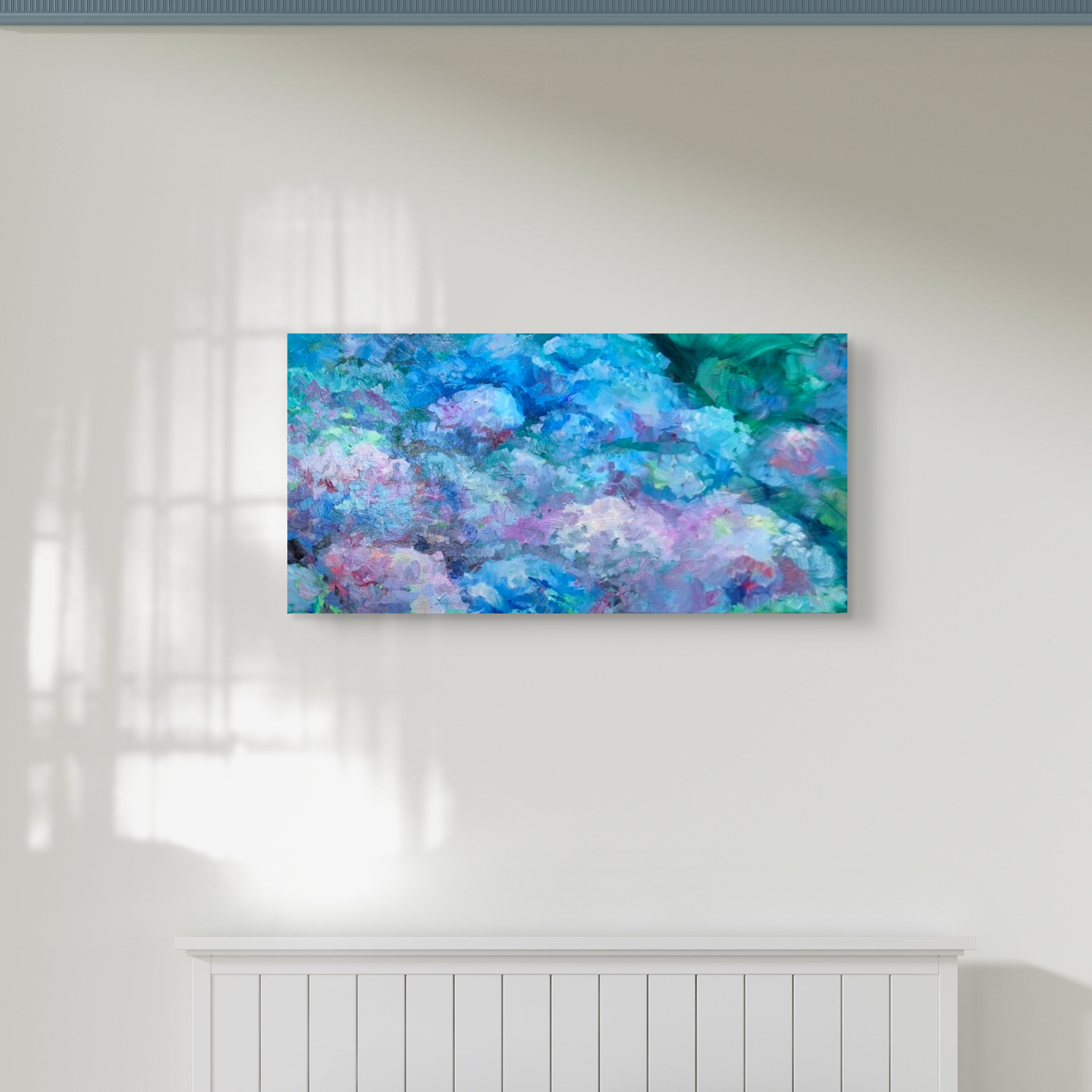 Hydrangea Heaven - 80 x 50 cm/30 x 20 "