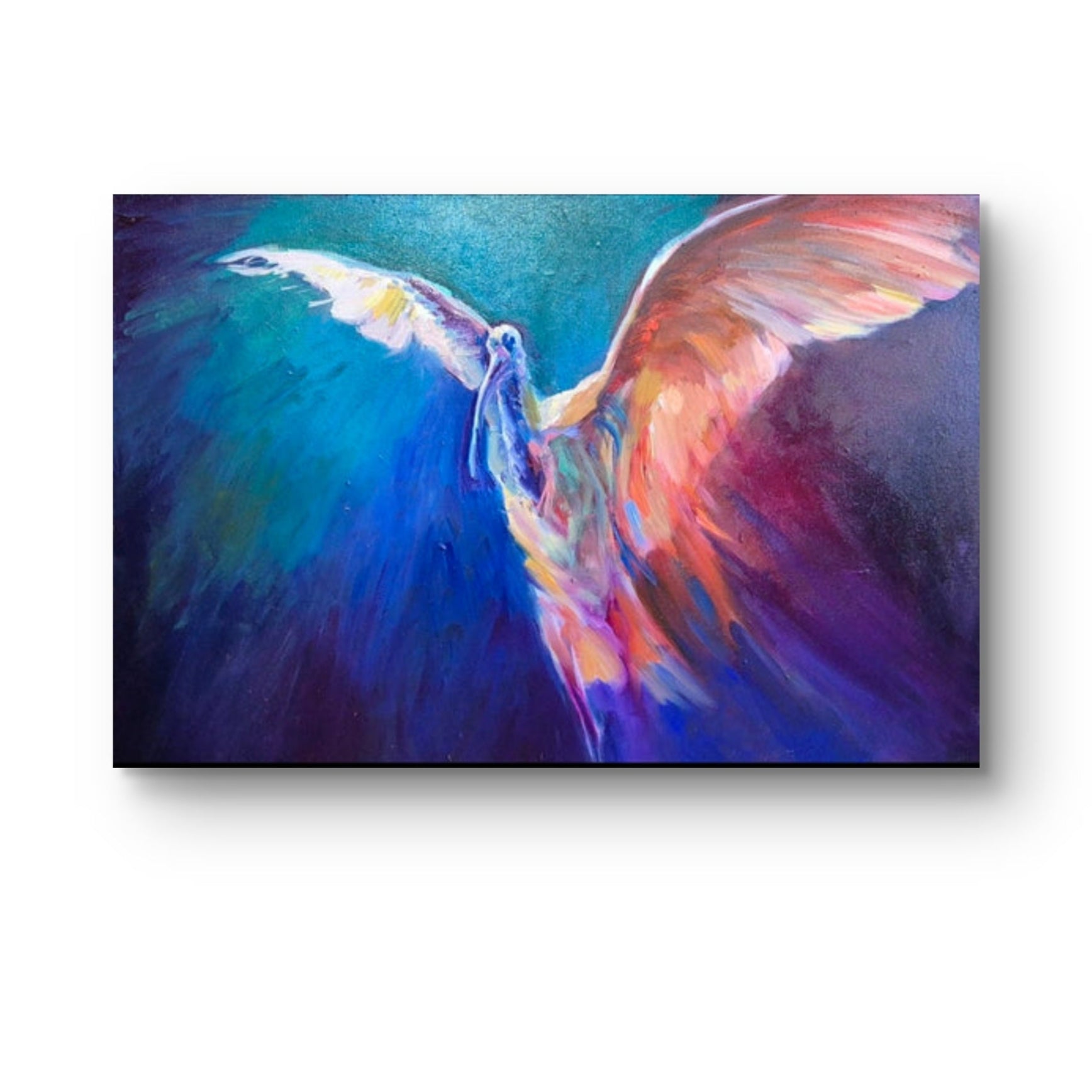 Wing of Fire 50 x 80 cm Oil Painting on Canvas