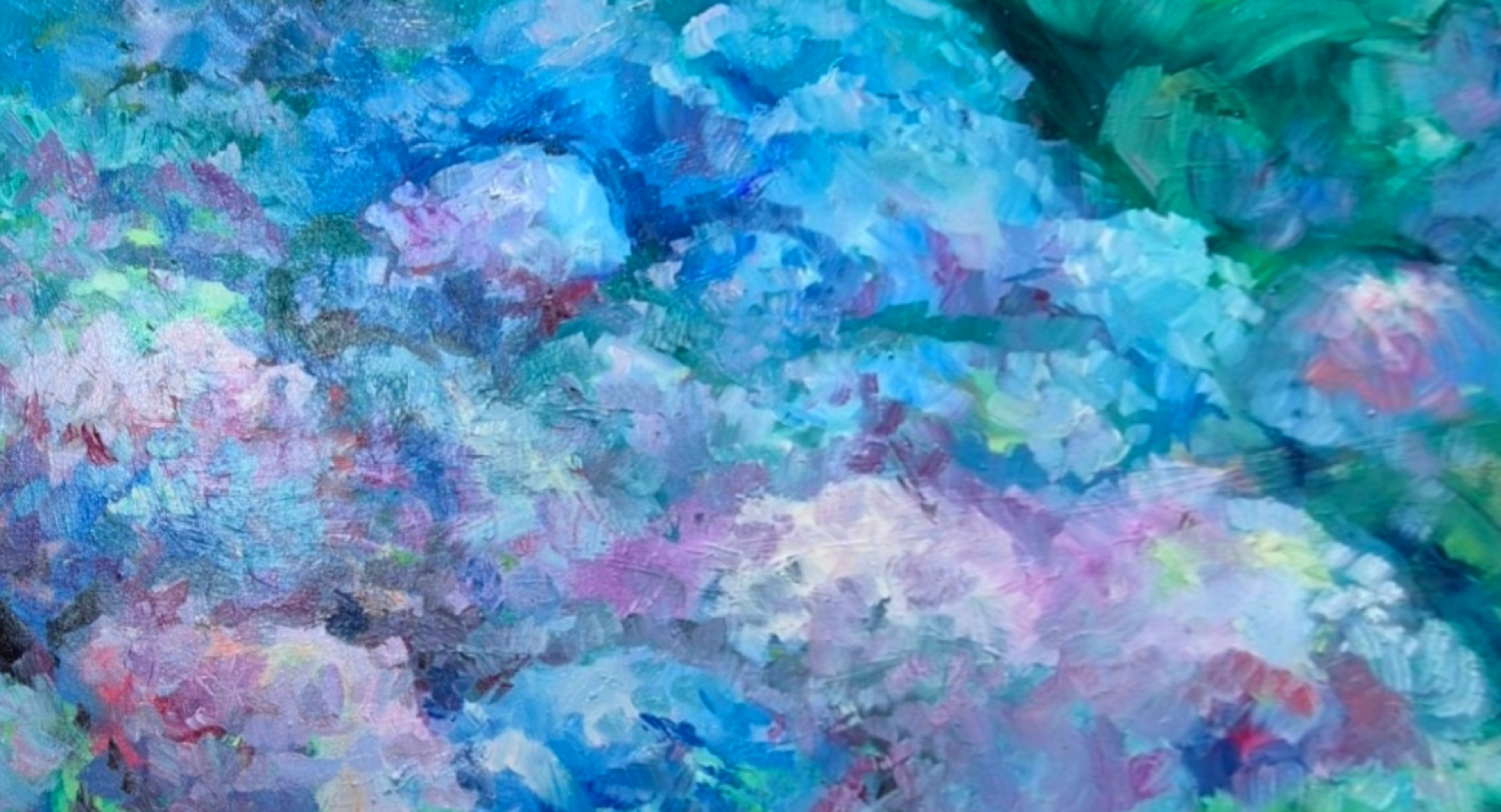 Hydrangea Heaven - 80 x 50 cm/30 x 20 "