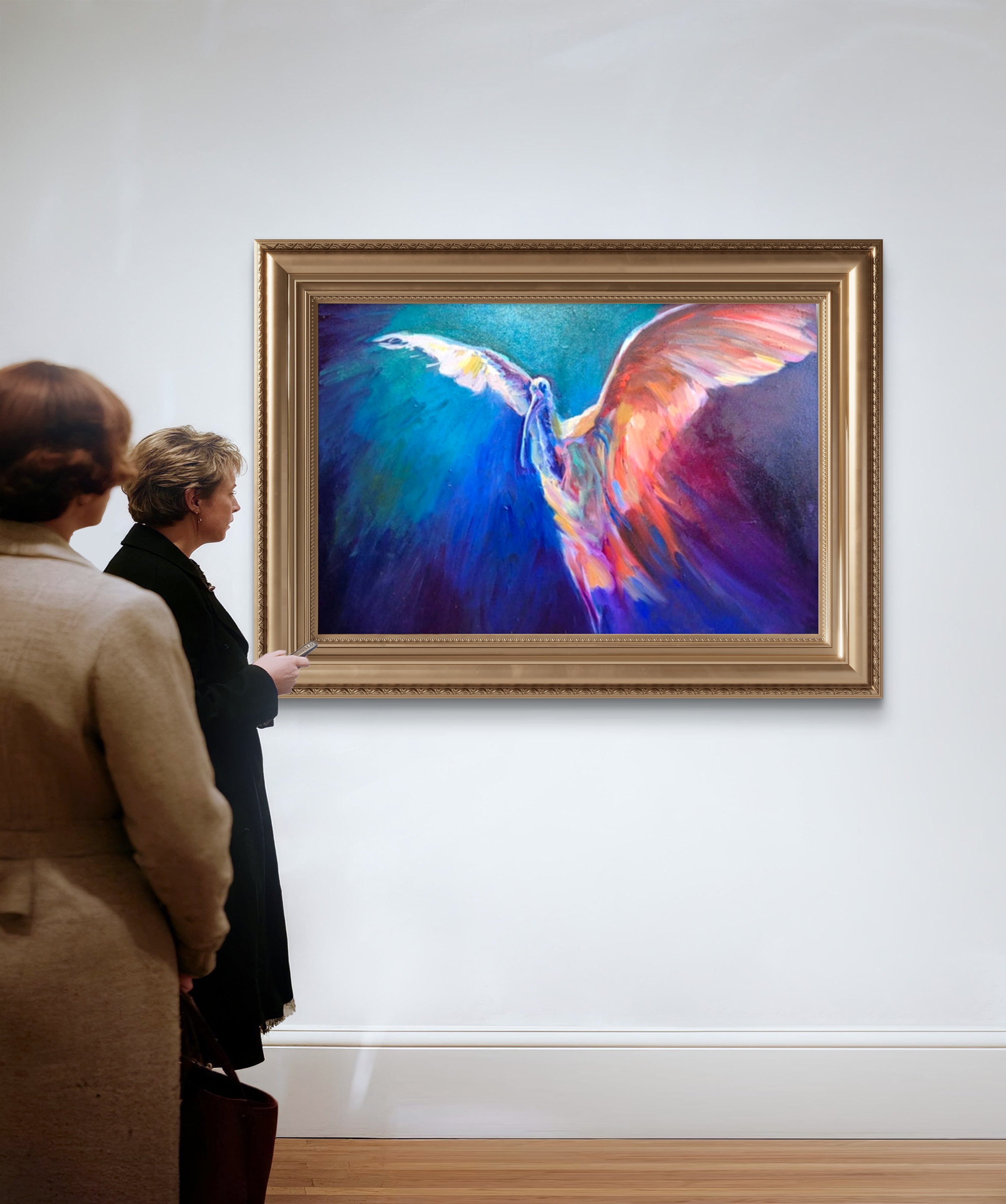 Wing of Fire 50 x 80 cm Oil Painting on Canvas