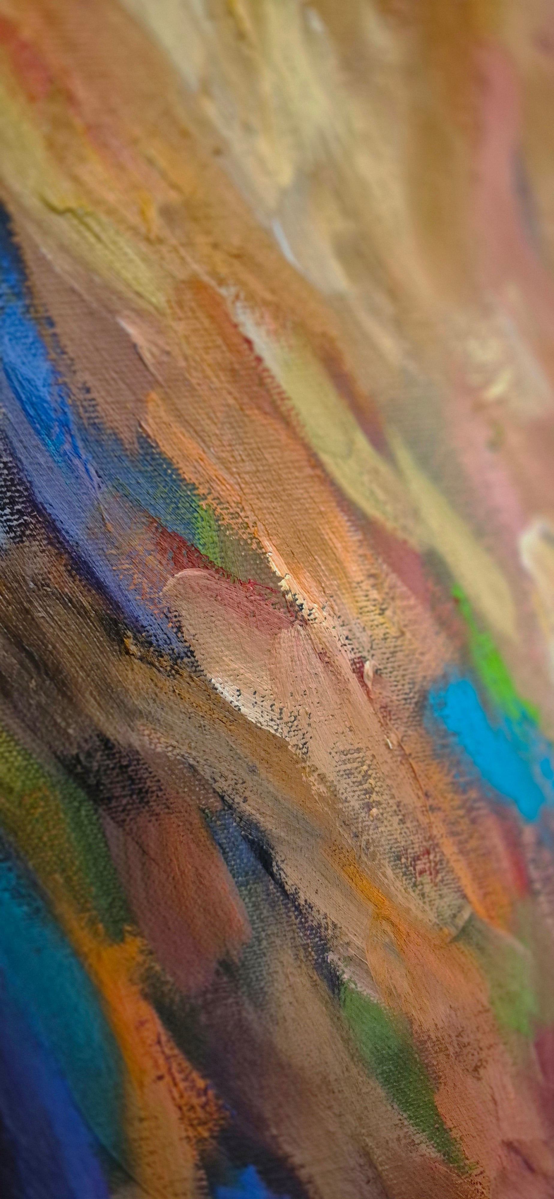 "Aviemore" Original Highland Cow Oil Painting 40 x 28"/76 x 100 cm