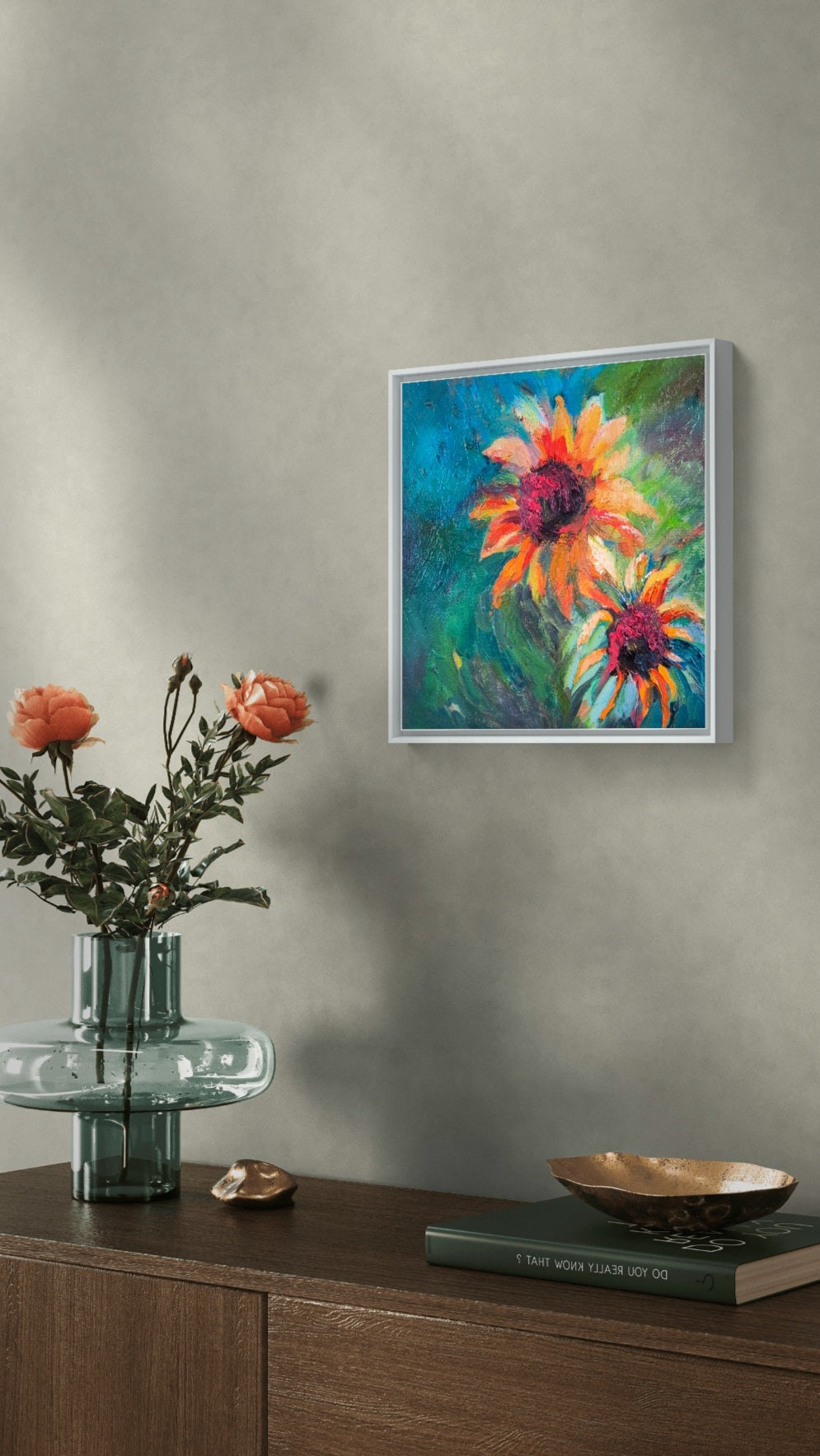 Final Flourish - 30 x 30 cm