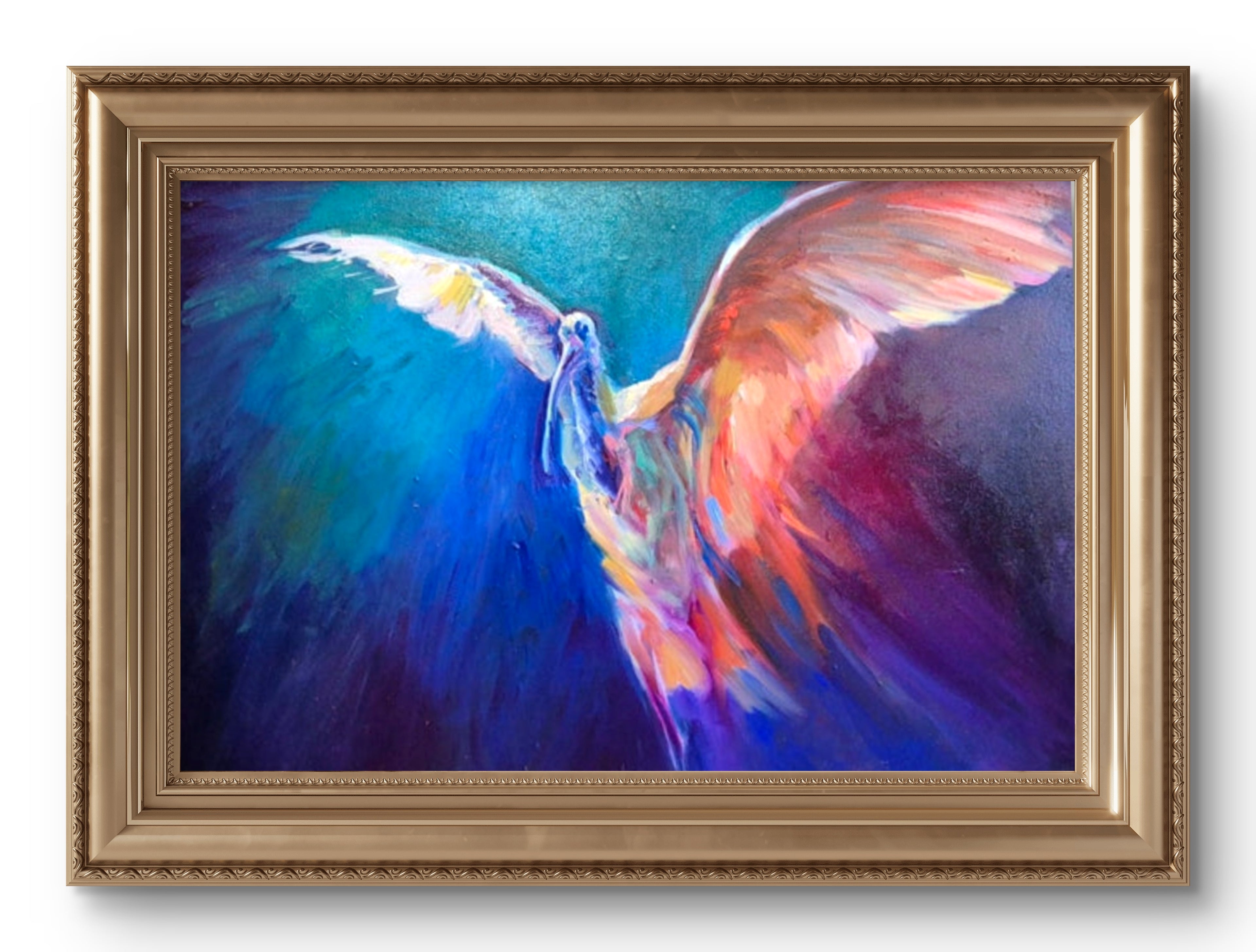 Wing of Fire 50 x 80 cm Oil Painting on Canvas