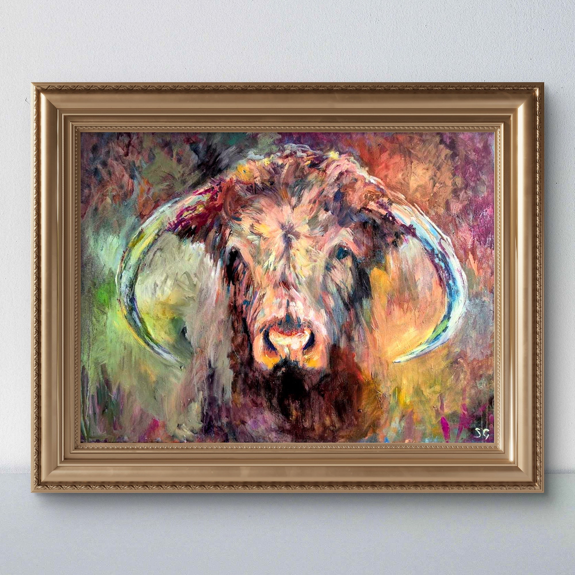 ' Lady of Calke' - 80 x 100 cm/30 x 40 "