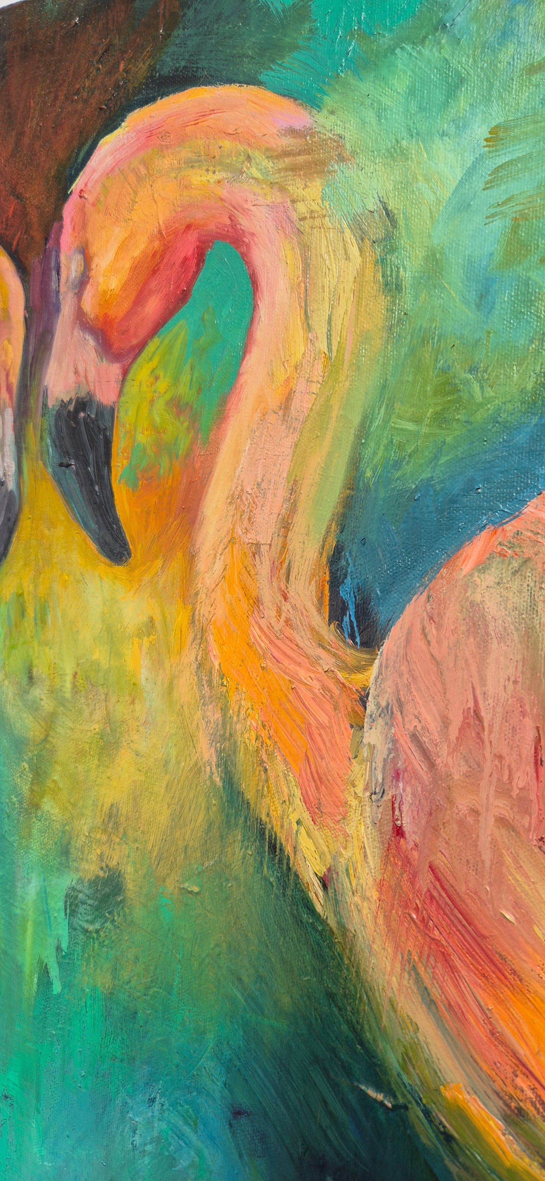 ' The Shrimp Pickers' - 80 x 100 cm/30 x 40 "