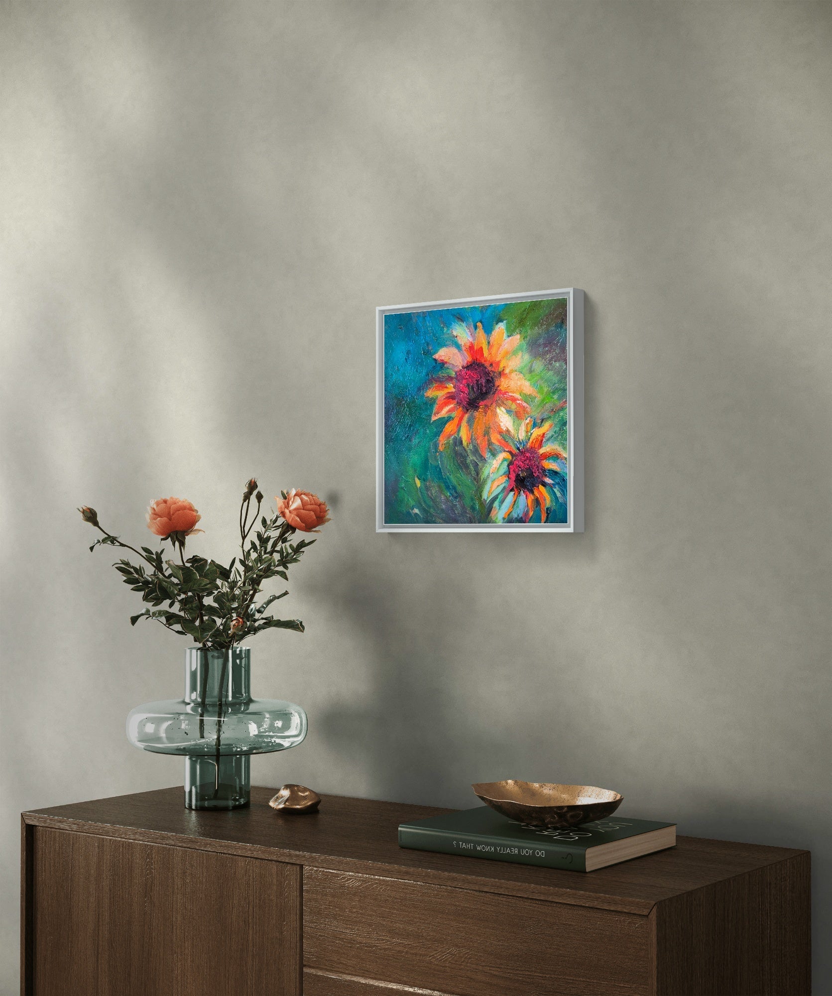 Final Flourish - 30 x 30 cm