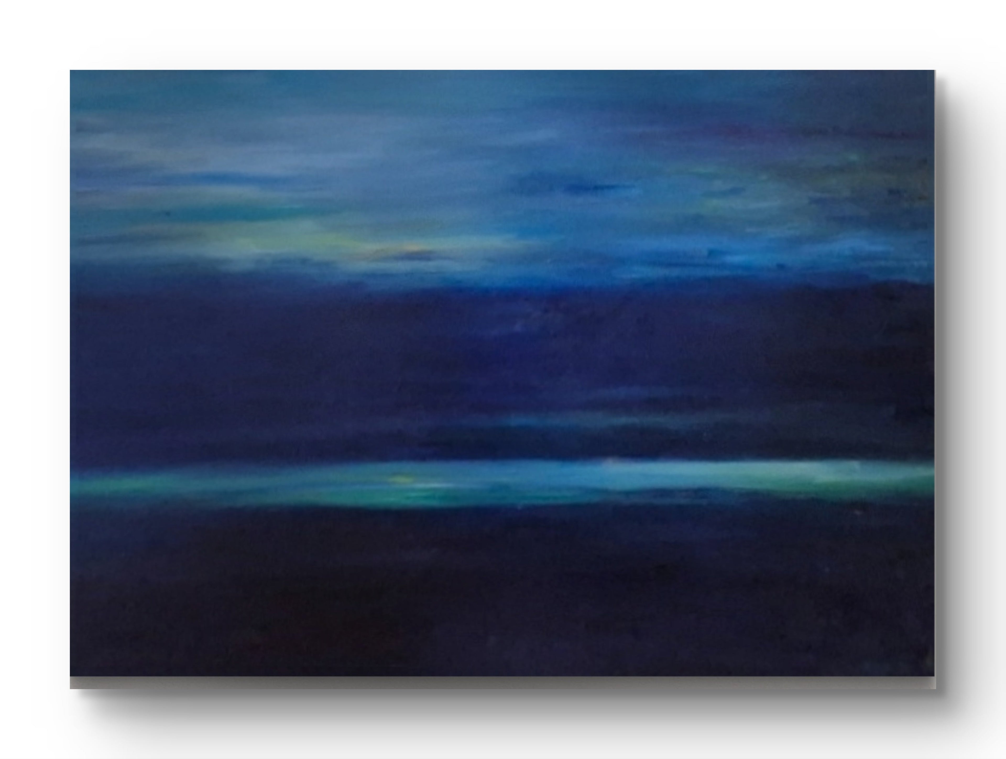 "Blue Horizon" Original Oil Painting:  100 x 150 cm/ 40 x 60 "