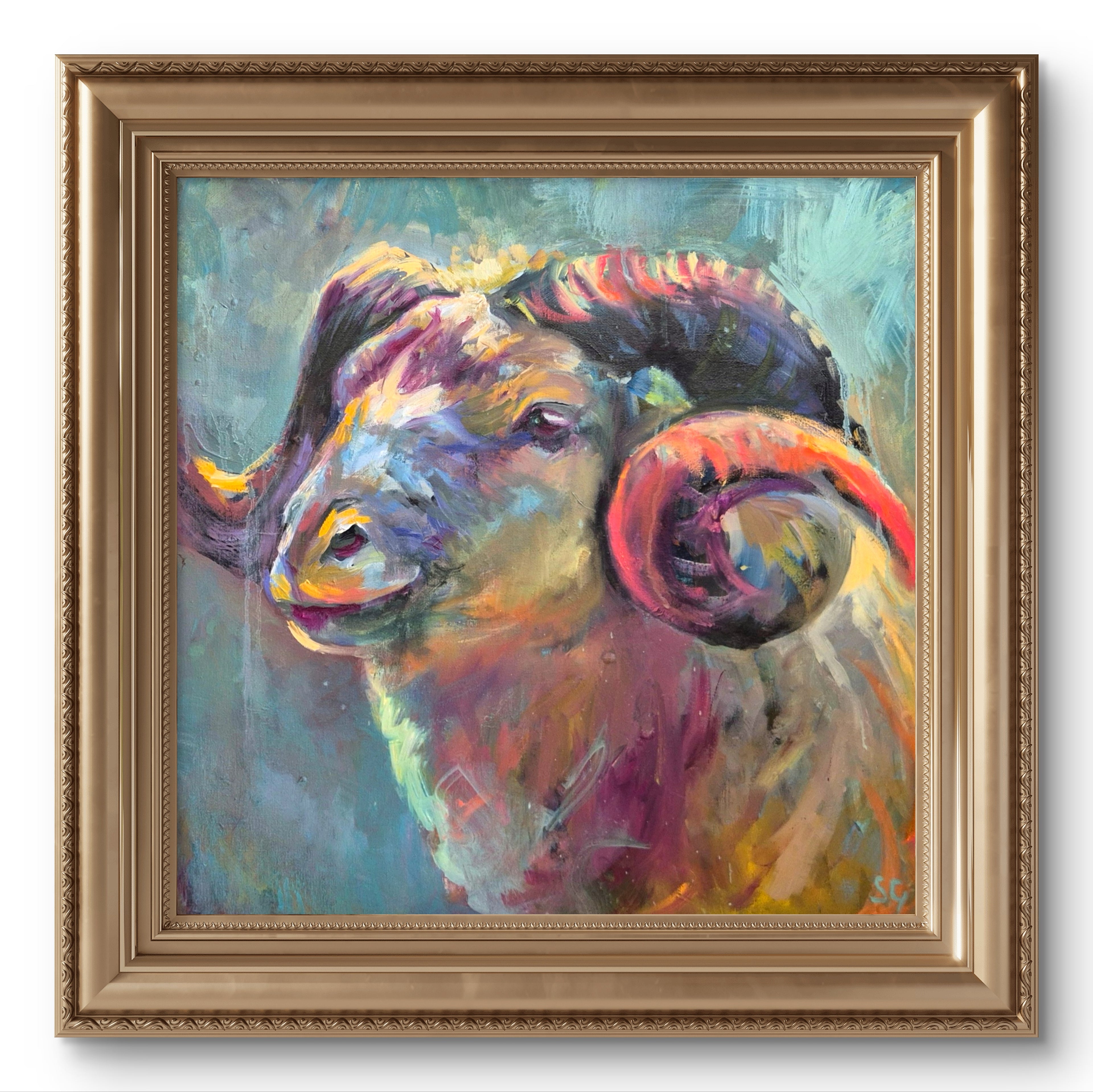 Hercules - 50 x 50 cm/20 x 20 "