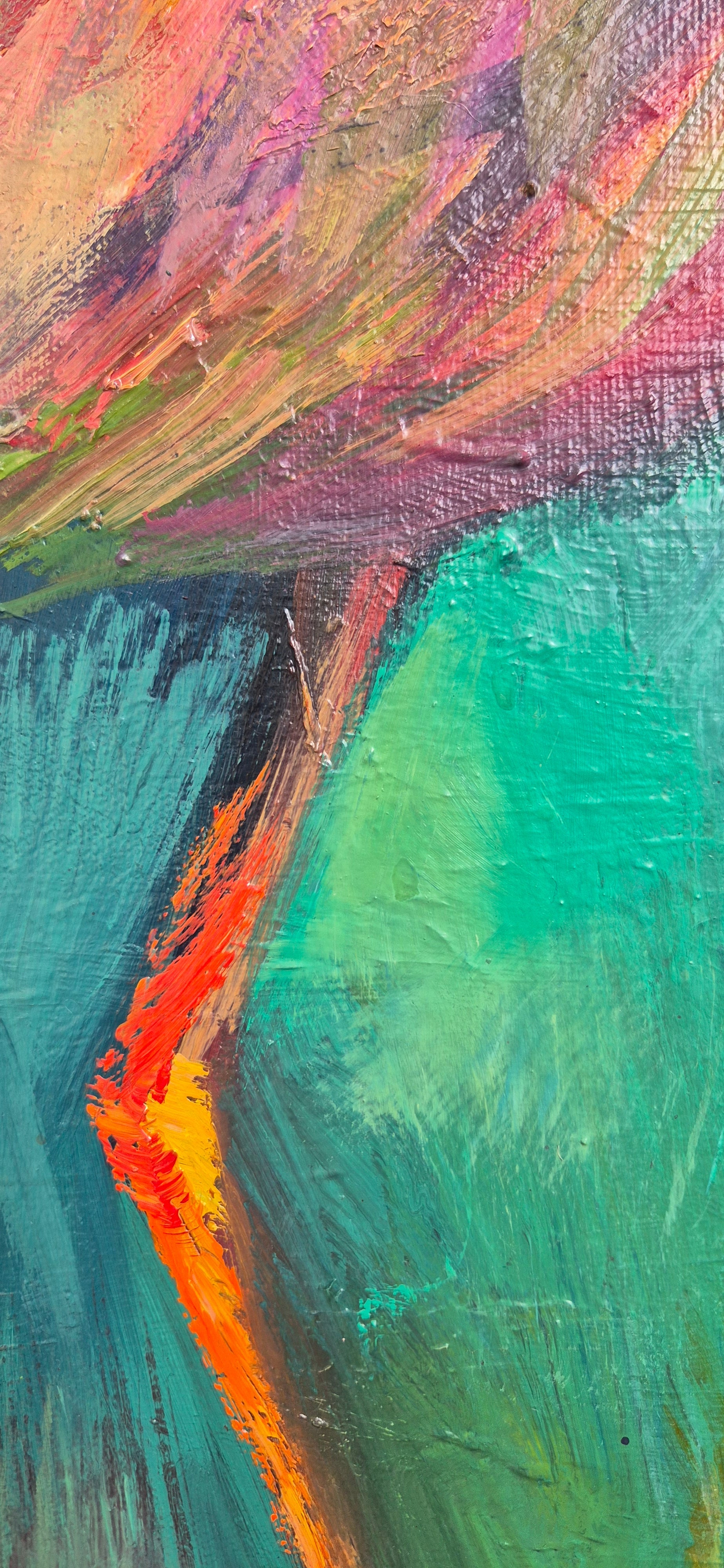 ' The Shrimp Pickers' - 80 x 100 cm/30 x 40 "