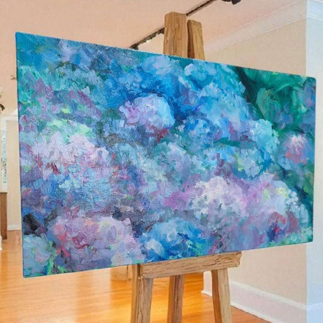 Hydrangea Heaven - 80 x 50 cm/30 x 20 "